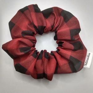 Plaid Scrunchie